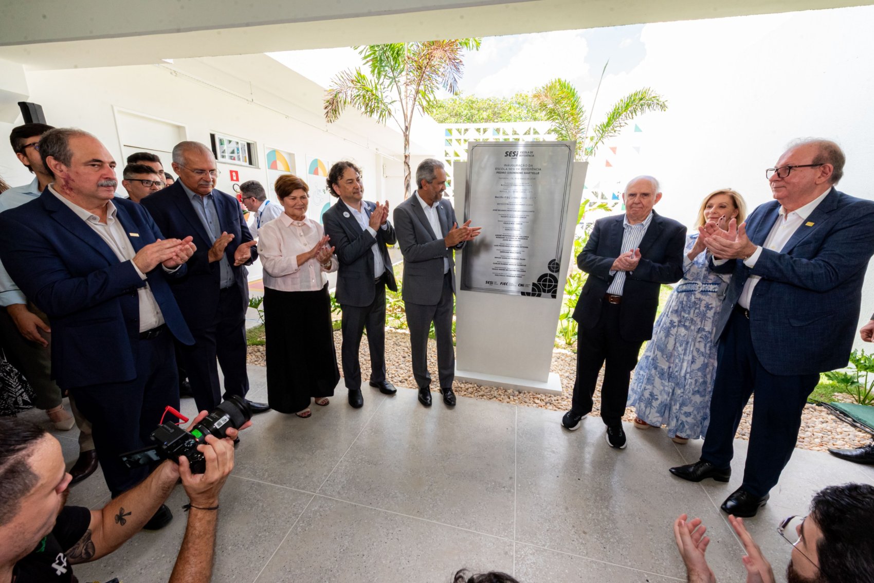 Escola SESI de Referência Pedro Grendene Bartelle é inaugurada em Horizonte e amplia acesso à educação de qualidade