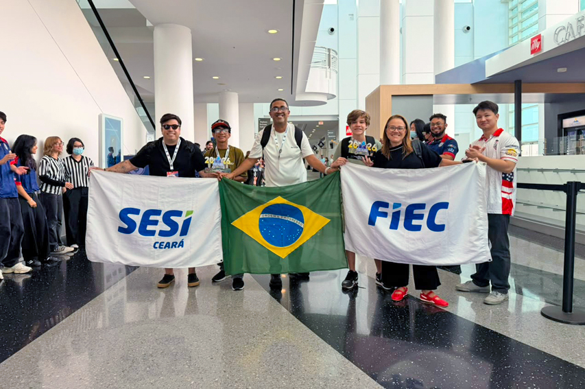 Equipe do Ceará se consagra campeã da Olimpíada Mundial de Robótica na etapa das Américas