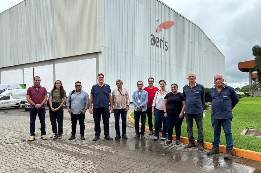 Alunos do MBA em Energias Renováveis do IEL Ceará visitam empresa Aeris  