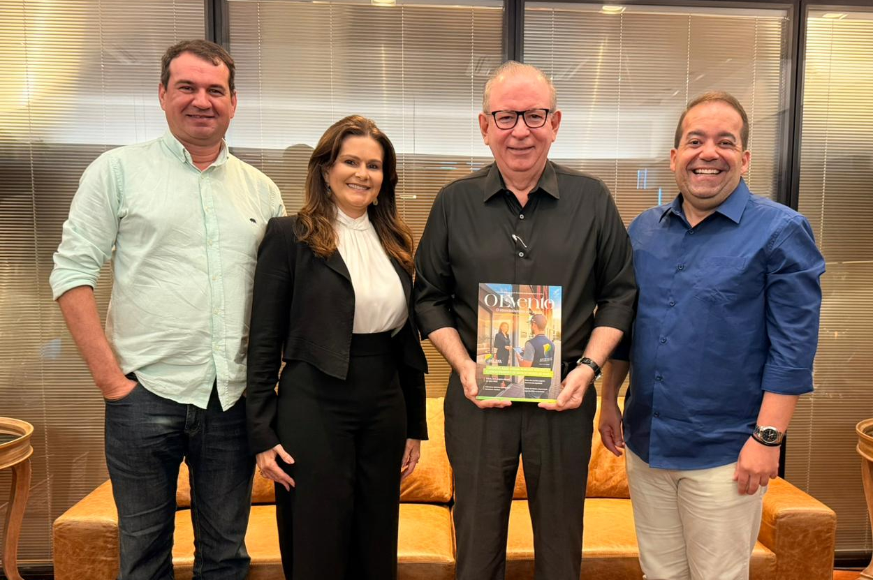 Em visita à FIEC, Presidentes da ABEOC-CE, ABIH-CE e Diretor executivo da ABEOC nacional apresentam 42º Congresso da Associação da Indústria de Reuniões da América Latina, sediado em Fortaleza