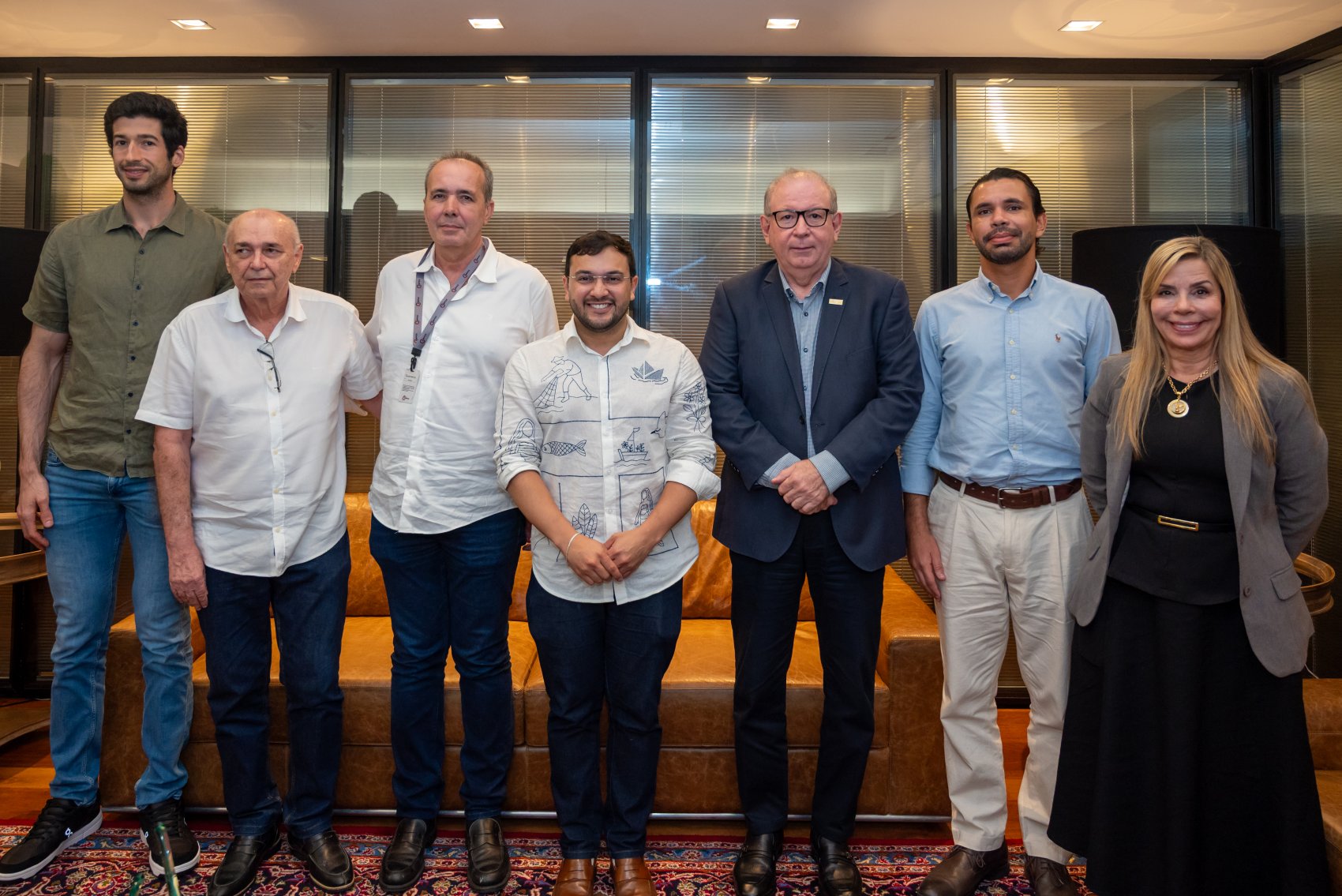 Ricardo Cavalcante e Diretoria do Sindfrios recebem Ministro da Pesca e Aquicultura