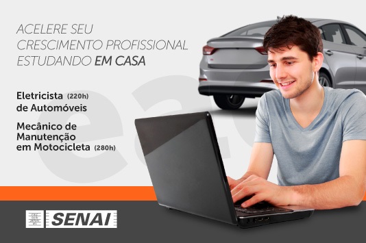 Resultado de imagem para SENAI CearÃ¡ oferta cursos semi presenciais na Ã¡rea automotiva no Centro Integrado SESI SENAI Sobral