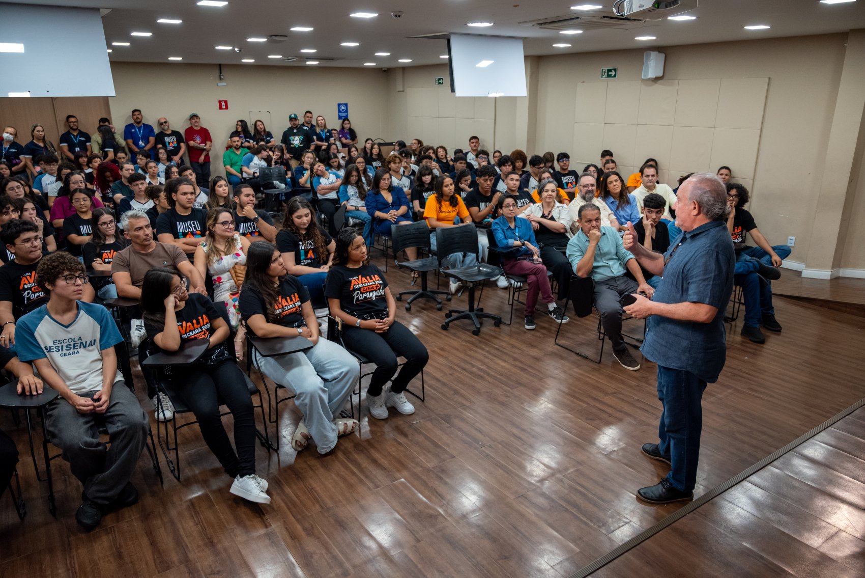 MuseuLab forma 80 estudantes do SESI Ceará em audiovisual e fotografia
