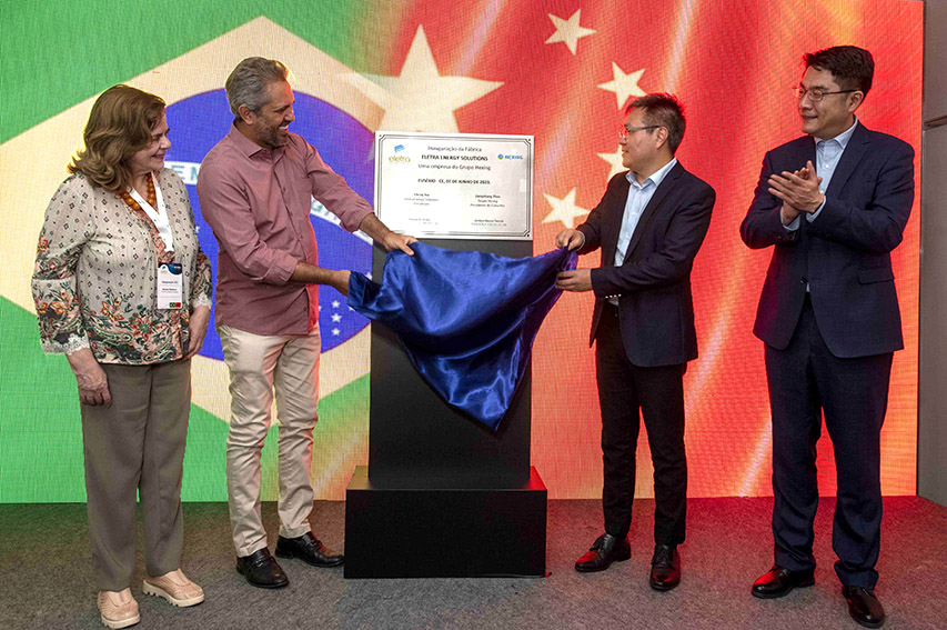FIEC prestigia inauguração da nova fábrica da Eletra em Itaitinga