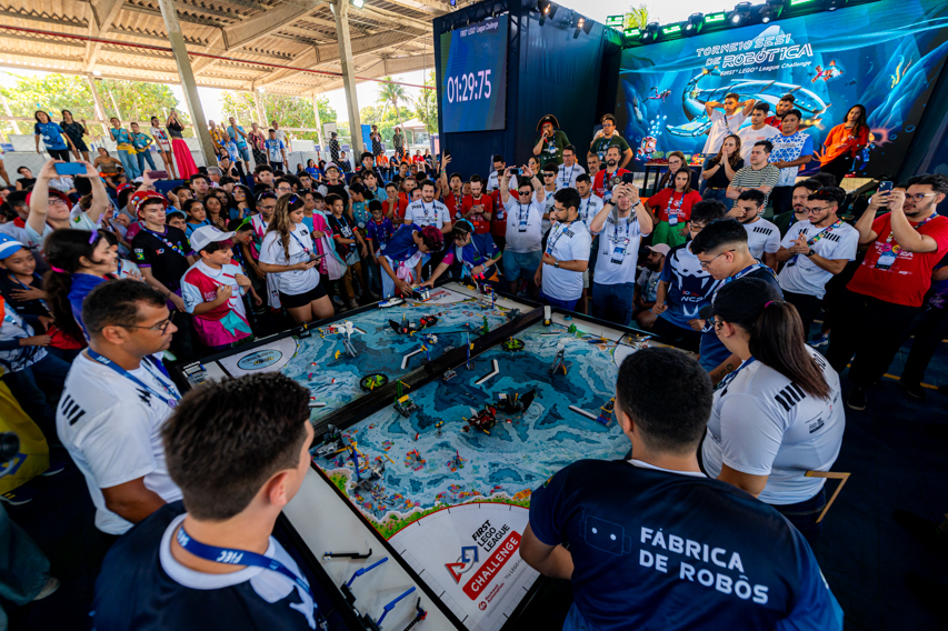 Fortaleza sedia torneio regional de robótica educacional com mais de 700 participantes