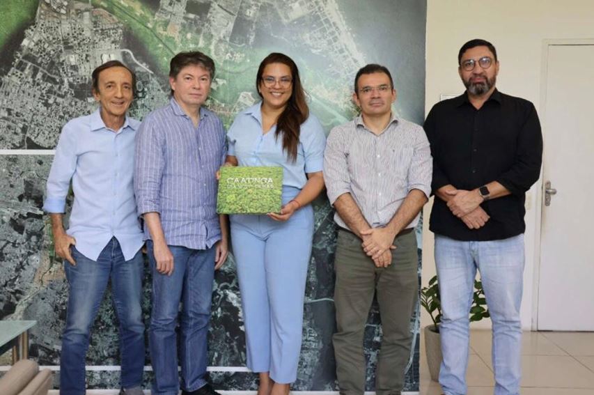Edgar Gadelha participa de reunião com a SEMA e Associação Caatinga