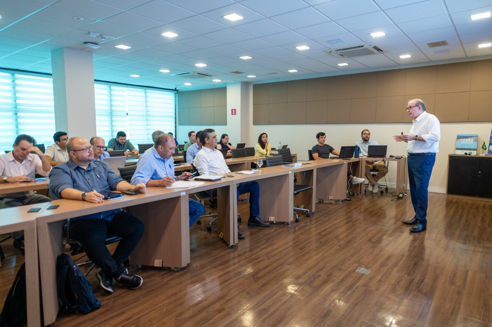 Ricardo Cavalcante recebe comitiva da Prefeitura de Caucaia para apresentar serviços do Observatório da Indústria Ceará