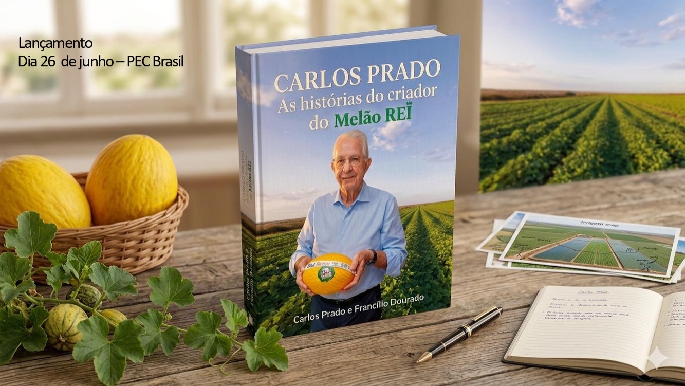 Carlos Prado, 1º vice-presidente da FIEC, lança livro autobiográfico durante a PEC Brasil