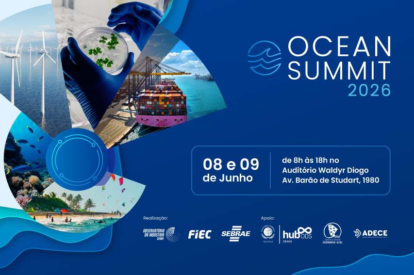 Ocean Summit 2026 coloca Fortaleza no centro das discussões globais sobre Economia Azul