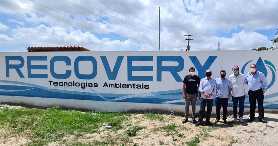 Paulo André Holanda visita empresas Recovery, Canadian Solar/Afaplan e  MIZU, em Caucaia - NUMA