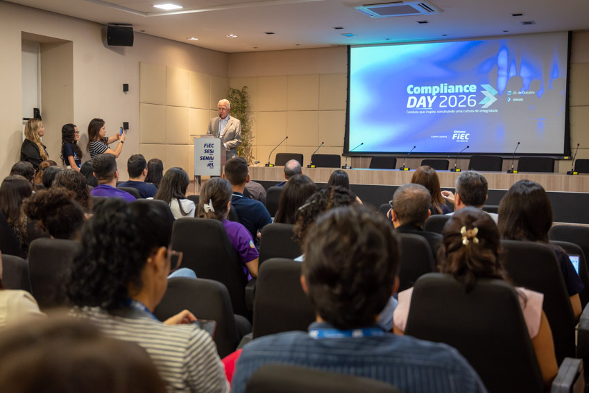 Compliance Day reúne lideranças e colaboradores do Sistema FIEC para fortalecer cultura de integridade, ética e transparência